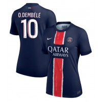 Paris Saint-Germain Ousmane Dembele #10 Fußballbekleidung Heimtrikot Damen 2024-25 Kurzarm